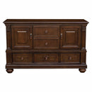 Lordsburg Buffet/Server in Brown Cherry 5473-55 - Michael's Discount Furniture