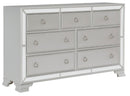 Avondale Dresser in Silver 1646-5 - Michael's Discount Furniture