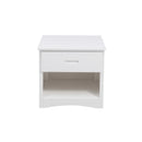 Galen 1 Drawer Night Stand in White B2053W-4 - Michael's Discount Furniture