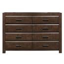Erwan 8 Drawer Dresser in Dark Walnut 1961-5 - Michael's Discount Furniture