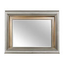 Tamsin Mirror in Silver Grey Metallic 1616-6 - Michael's Discount Furniture
