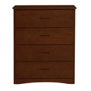 Rowe 4 Drawer Chest in Dark Cherry B2013DC-9 - Michael's Discount Furniture