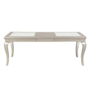 Crawford Dining Table in Silver 5546-84 - Michael's Discount Furniture