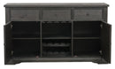 Arasina Server in Dark Pewter 5559N-40 - Michael's Discount Furniture