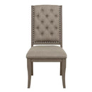 Vermillion Side Chair in Gray (Set of 2) - Michael's Discount Furniture