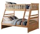 Bartly Twin/Full Bunk Bed in Natural B2043TF-1 - Michael's Discount Furniture