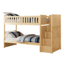 Bartly Bunk Bed w/ Reversible Storage in Natural B2043SB-1 - Michael's Discount Furniture