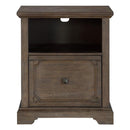 Toulon File Cabinet in Wire-Brushed 5438-18 - Michael's Discount Furniture