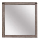 Woodrow Mirror in Gray 2042-6 - Michael's Discount Furniture