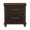 Cardona Nightstand in Driftwood Charcoal 1689-4 - Michael's Discount Furniture