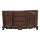 Deryn Park Buffet/Server in Dark Cherry 2243-55 - Michael's Discount Furniture