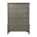 Cotterill 5 Drawer Chest in Gray 1730GY-9 - Michael's Discount Furniture