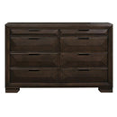 Chesky Dresser in Warm Espresso 1753-5 - Michael's Discount Furniture