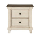 Weaver Nightstand in Two Tone 1626-4 - Michael's Discount Furniture