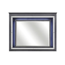 Allura Mirror in Gray 1916GY-6 - Michael's Discount Furniture
