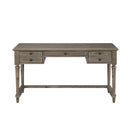 Cardano Writing Desk w/ 3 Working Drawers in Brown 1689BR-16