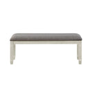 Granby Bench in Antique White 5627NW-13 - Michael's Discount Furniture