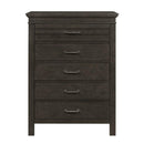 Blaire Farm Chest in Saddle Brown Wood 1675-9