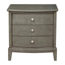 Cotterill 3 Drawer Nightstand in Gray 1730GY-4 - Michael's Discount Furniture