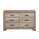 Lonan 6 Drawer Dresser in Natural 1955-5 - Michael's Discount Furniture