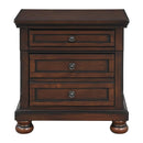 Cumberland Nightstand in Brown Cherry 2159-4 - Michael's Discount Furniture