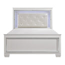 Allura Full Panel Bed in White 1916FW-1 - Michael's Discount Furniture