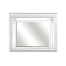 Allura Mirror in White 1916W-6 - Michael's Discount Furniture