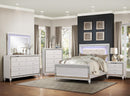 Alonza 5 Drawer Chest in White 1845-9 - Michael's Discount Furniture