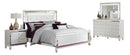 Alonza Queen LED Panel Bed 1845LED-1 - Michael's Discount Furniture