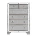 Avondale Chest in Silver 1646-9 - Michael's Discount Furniture