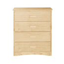 Bartly 4 Drawer Chest in Natural B2043-9 - Michael's Discount Furniture