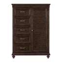 Cardona Queen Panel Bed in Driftwood Charcoal 1689-1