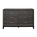 Davi Dresser in Gray 1645-5 - Michael's Discount Furniture