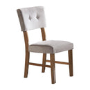 Edam Side Chair in Light Oak (Set of 2) - Michael's Discount Furniture