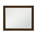 Frazier Mirror in Dark Cherry 1649-6 - Michael's Discount Furniture