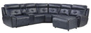 Avenue Left Side Reclining Chair in Navy 9469NVB-LR