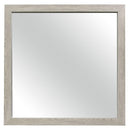 Quinby Mirror in Light Brown 1525-6 - Michael's Discount Furniture