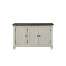 Granby Server in White & Brown 5627NW-40 - Michael's Discount Furniture