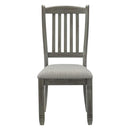 Granby Side Chair in Antique Gray (Set of 2) 5627GYS - Michael's Discount Furniture