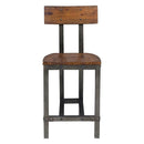 Holverson Counter Height Chair in Rustic Brown (Set of 2) - Michael's Discount Furniture
