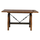 Holverson Counter Height Table in Rustic Brown 1715-36 - Michael's Discount Furniture
