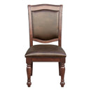 Lordsburg Side Chair in Brown Cherry (Set of 2) - Michael's Discount Furniture