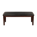 Mantello Bench in Cherry 5547-13 - Michael's Discount Furniture