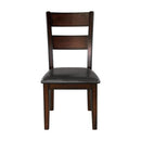 Mantello Side Chair in Cherry (Set of 2) - Michael's Discount Furniture
