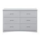 Orion 6 Drawer Dresser in Gray B2063-5 - Michael's Discount Furniture