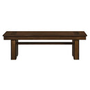 Sedley 58"Bench in Walnut 5415RF-13 - Michael's Discount Furniture