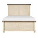 Weaver Queen Panel Bed in Antique White 1626-1