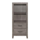 Woodrow Queen Platform Bed in Gray 2042NB-1