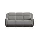 Hornet Motion Sofa in Rancho Grey - Michael's Discount Furniture