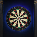 Hurricanes Dartboard Cabinet with Speaker and LED in Black (3A Packing) - Michael's Discount Furniture